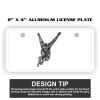 2" X 4" Aluminum License Plate  Thumbnail