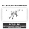2" X 4" Aluminum License Plate  Thumbnail