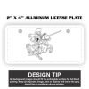 2" X 4" Aluminum License Plate  Thumbnail