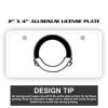 2" X 4" Aluminum License Plate  Thumbnail