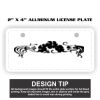 2" X 4" Aluminum License Plate  Thumbnail