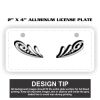 2" X 4" Aluminum License Plate  Thumbnail