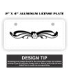 2" X 4" Aluminum License Plate  Thumbnail