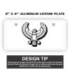 2" X 4" Aluminum License Plate  Thumbnail