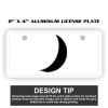 2" X 4" Aluminum License Plate  Thumbnail
