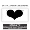 2" X 4" Aluminum License Plate  Thumbnail