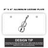 2" X 4" Aluminum License Plate  Thumbnail