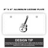 2" X 4" Aluminum License Plate  Thumbnail