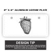 2" X 4" Aluminum License Plate  Thumbnail