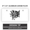 2" X 4" Aluminum License Plate  Thumbnail