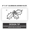 2" X 4" Aluminum License Plate  Thumbnail