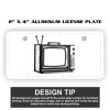 2" X 4" Aluminum License Plate  Thumbnail