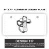 2" X 4" Aluminum License Plate  Thumbnail