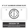 2" X 4" Aluminum License Plate  Thumbnail