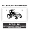 2" X 4" Aluminum License Plate  Thumbnail