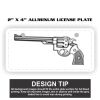 2" X 4" Aluminum License Plate  Thumbnail