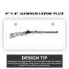 2" X 4" Aluminum License Plate  Thumbnail