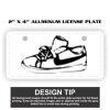 2" X 4" Aluminum License Plate  Thumbnail