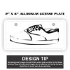2" X 4" Aluminum License Plate  Thumbnail