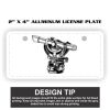 2" X 4" Aluminum License Plate  Thumbnail