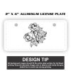 2" X 4" Aluminum License Plate  Thumbnail