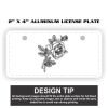 2" X 4" Aluminum License Plate  Thumbnail