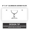 2" X 4" Aluminum License Plate  Thumbnail