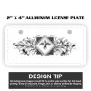 2" X 4" Aluminum License Plate  Thumbnail