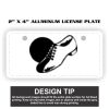 2" X 4" Aluminum License Plate  Thumbnail