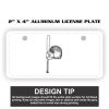 2" X 4" Aluminum License Plate  Thumbnail