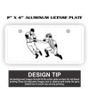 2" X 4" Aluminum License Plate  Thumbnail