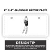 2" X 4" Aluminum License Plate  Thumbnail