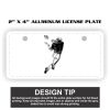 2" X 4" Aluminum License Plate  Thumbnail