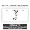2" X 4" Aluminum License Plate  Thumbnail
