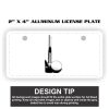 2" X 4" Aluminum License Plate  Thumbnail