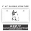 2" X 4" Aluminum License Plate  Thumbnail