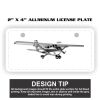 2" X 4" Aluminum License Plate  Thumbnail