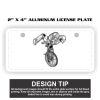 2" X 4" Aluminum License Plate  Thumbnail