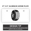 2" X 4" Aluminum License Plate  Thumbnail