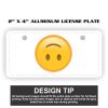 2" X 4" Aluminum License Plate  Thumbnail