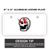 2" X 4" Aluminum License Plate  Thumbnail