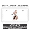 2" X 4" Aluminum License Plate  Thumbnail