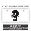 2" X 4" Aluminum License Plate  Thumbnail