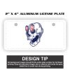 2" X 4" Aluminum License Plate  Thumbnail