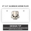 2" X 4" Aluminum License Plate  Thumbnail