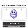 2" X 4" Aluminum License Plate  Thumbnail