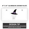 2" X 4" Aluminum License Plate  Thumbnail