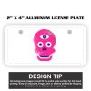 2" X 4" Aluminum License Plate  Thumbnail