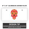 2" X 4" Aluminum License Plate  Thumbnail