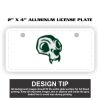 2" X 4" Aluminum License Plate  Thumbnail